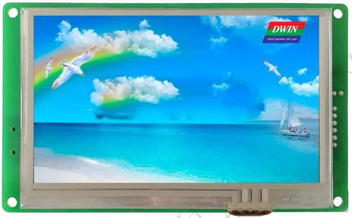 Dmt48270c050 _ 15wtz1 5 дюймовый DWIN серийный экран DGUS II 485 Коммуникационный музыкальный