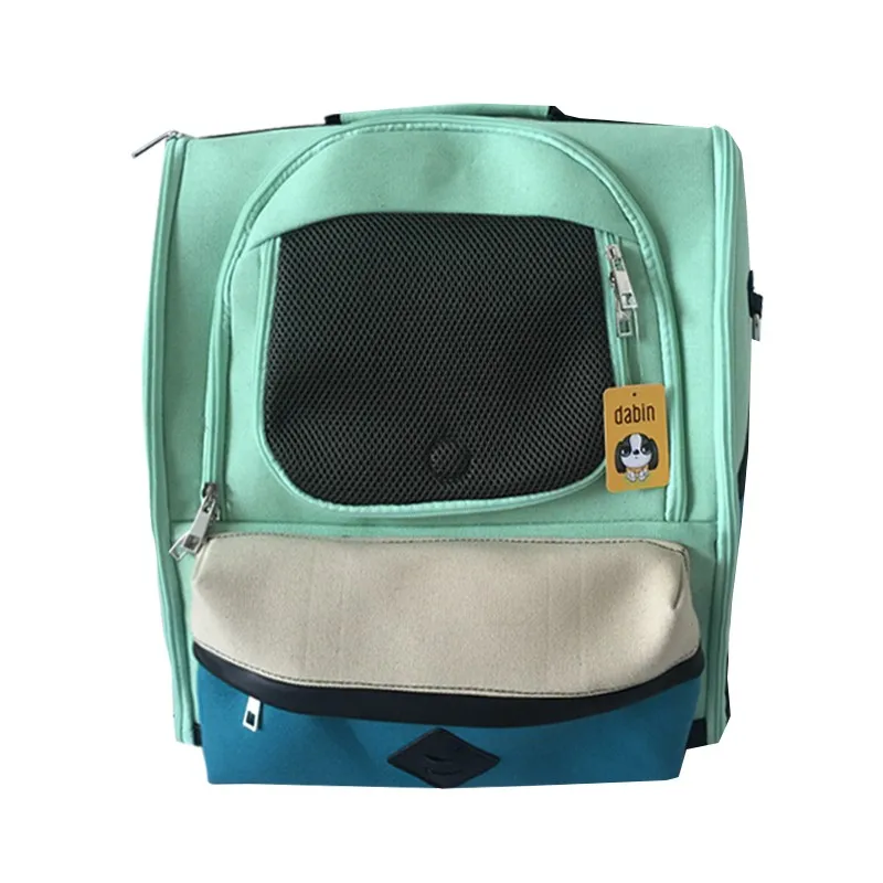 

ETHIN Fashion Double Shoulder Pet dog Carrier dog cat Chest pack Portable Travel Bag Front Bag 3 color supply