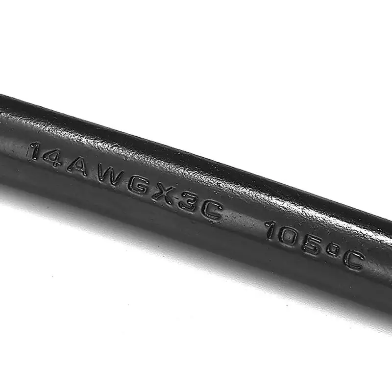 Светодиодный кабель питания 1 5 м 14AWG сменный косичка US NEMA 15P шнур для