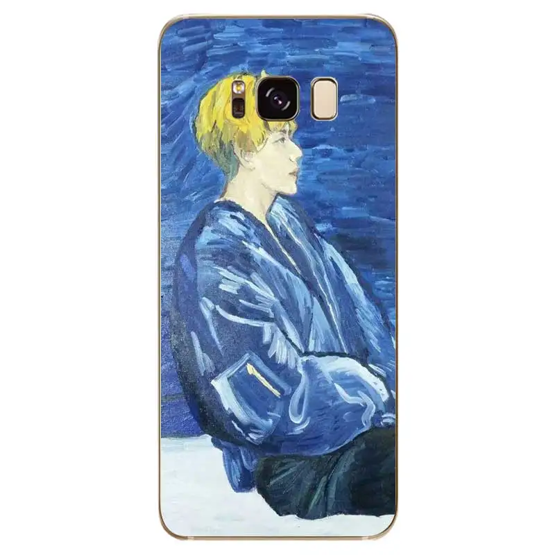 N358 живопись Taehyung мягкий чехол для samsung Galaxy A2 Core A6 A7 A8 A9 A10 A30 A40 A50 A60 A70 A8S A9S A20E плюс |
