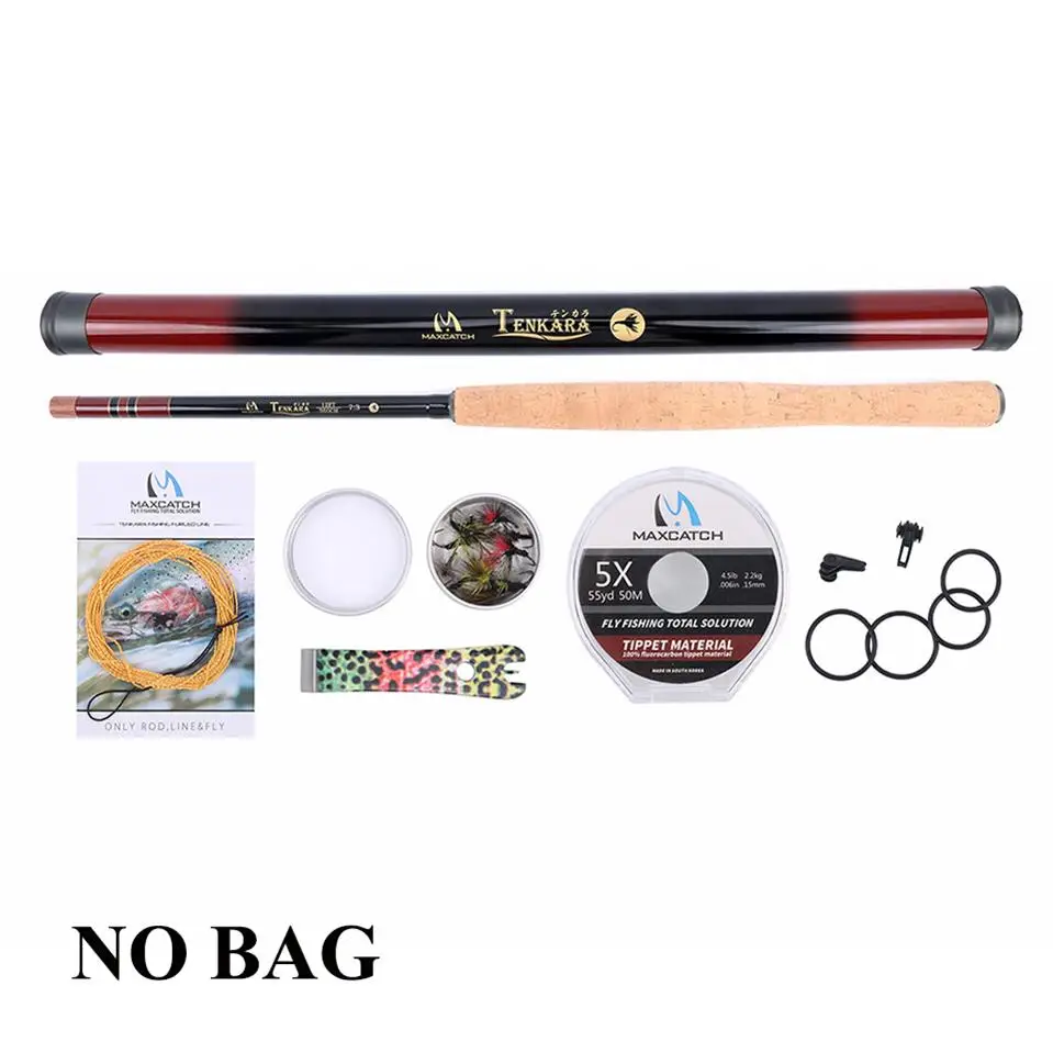 new tenkara kit Maximumcatch 12/13FT 7:3 телескопическая Тенкара нахлыстом Удочка быстрое действие 9 сегментов удочка - Цвет: new tenkara kit