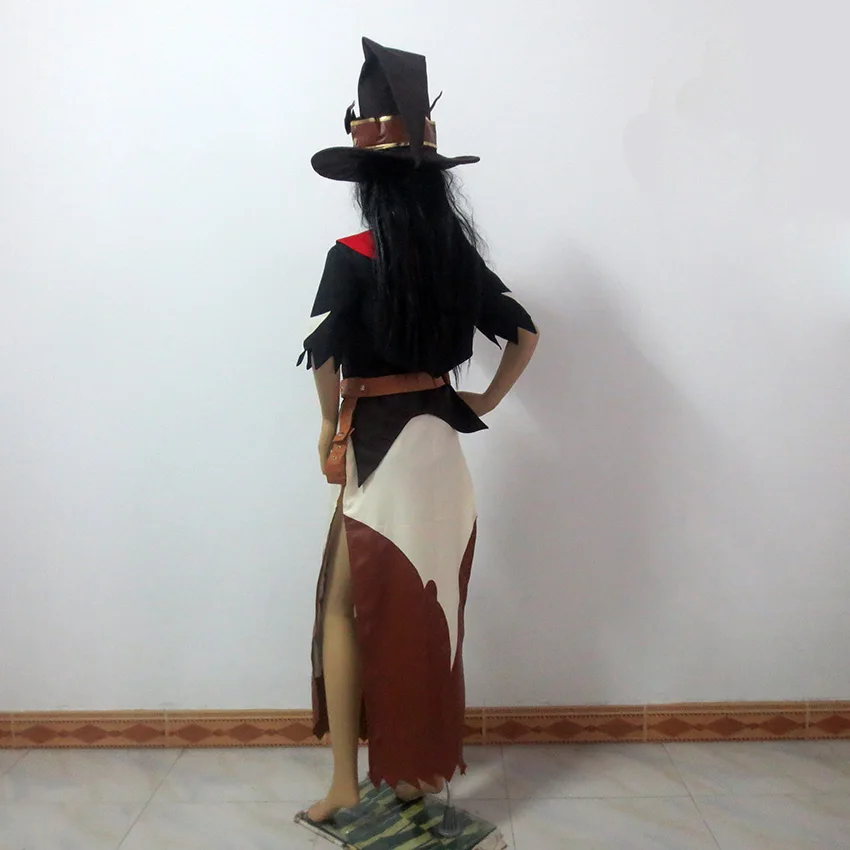 Женский костюм для косплея с шляпой любого размера|dress cosplay|cosplay costumewitch halloween |