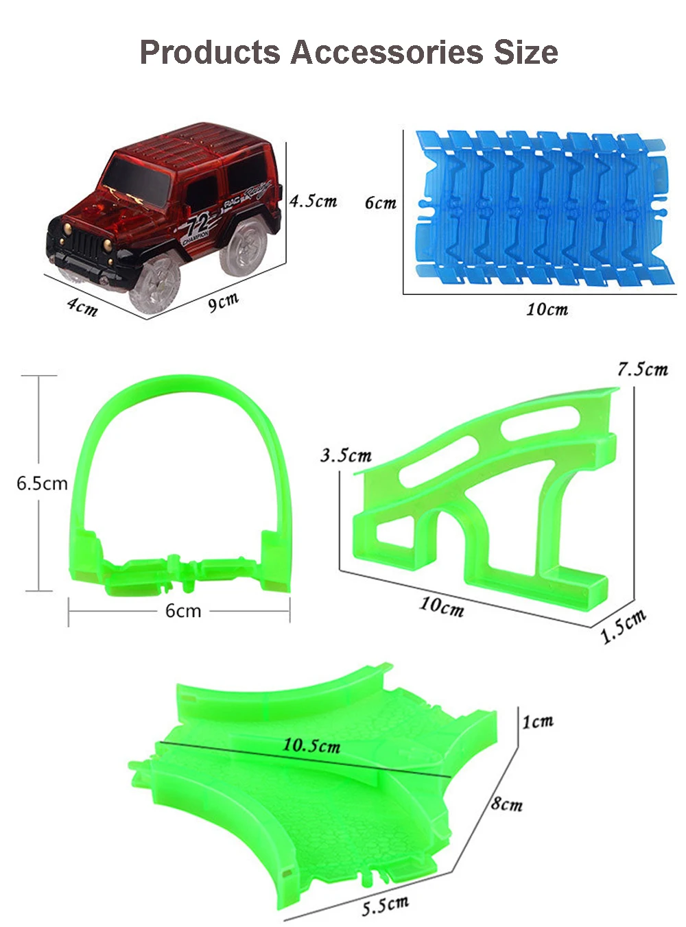Железная дорога трек Набор DIY сборки гибкая 150/165/220/240 шт светящиеся гоночных трасс с светодиодный свет машины автомобиль игрушки для детей