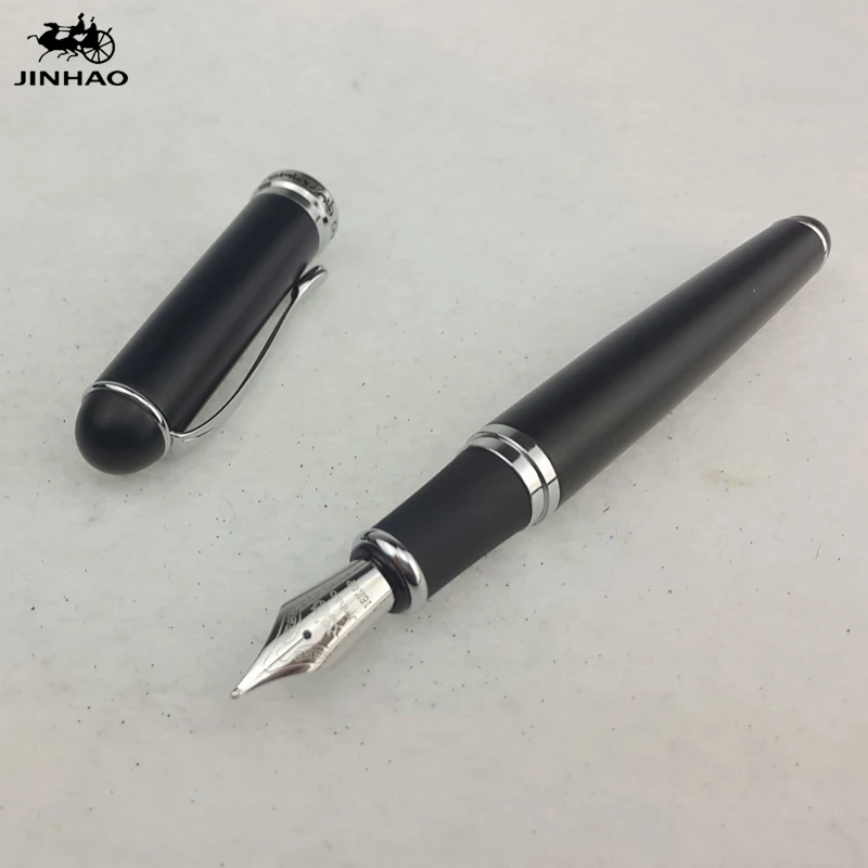 1 шт./лот Jinhao X750 авторучка 7 цветов черный/белый/красный серебряный зажим 18KGP Canetas