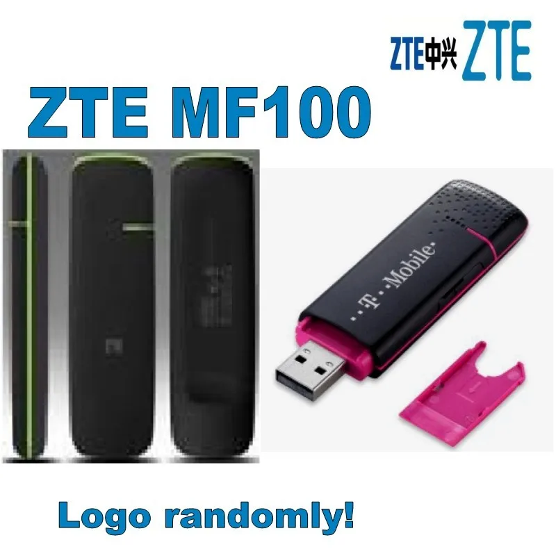 

Разблокированный Беспроводной USB-модем ZTE MF100 3G 3,6 M