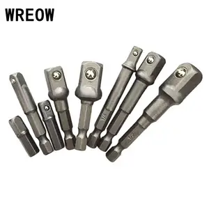 8 шт., шестигранный хвостовик, квадратный размер, электродрель, гнездо, удлинитель, набор адаптеров, инструмент для ручки отвертки или электрического