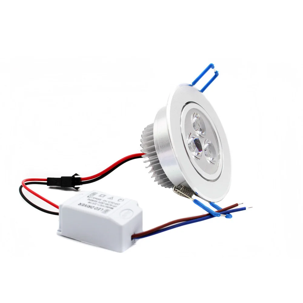 10 шт. светодиодный потолочный светильник с регулируемой яркостью 9 Вт 12 15 21