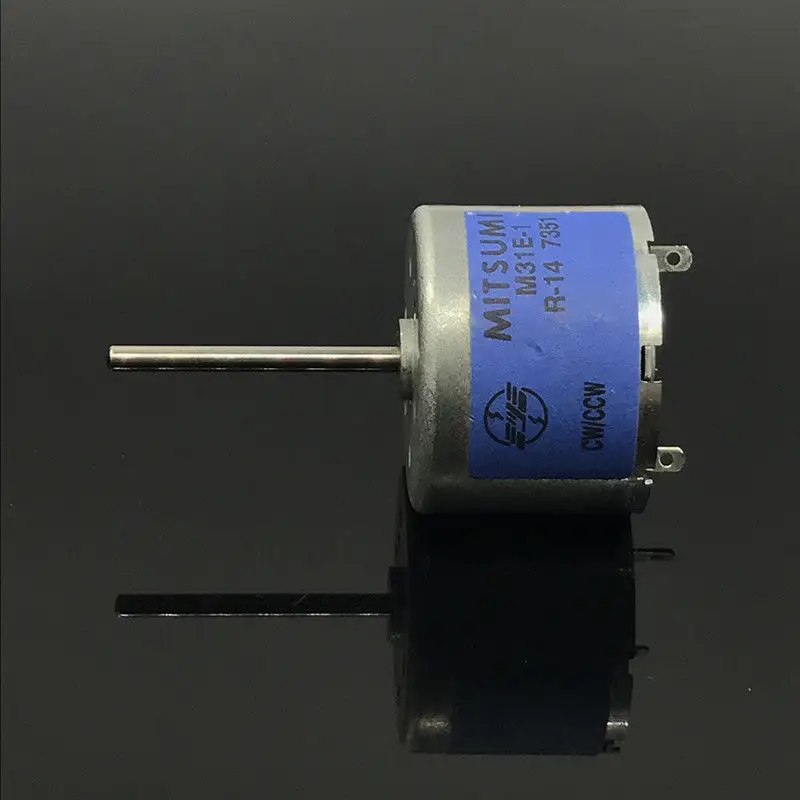 Микро двигатель MITSUMI M31E 1 постоянного тока 5 В 3 в 7 6 6800 об/мин мини RF 310 мотор