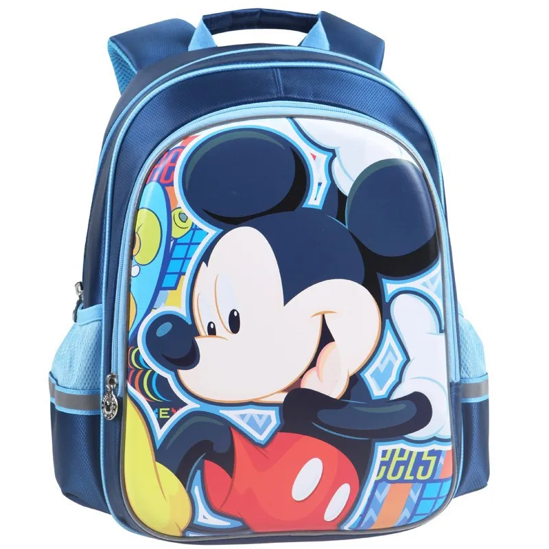1 Детский плюшевый рюкзак disney с Микки и Минни Маус, сумка через плечо для девочек, милая детская школьная сумка с рисунком, дорожная сумка - Цвет: 1