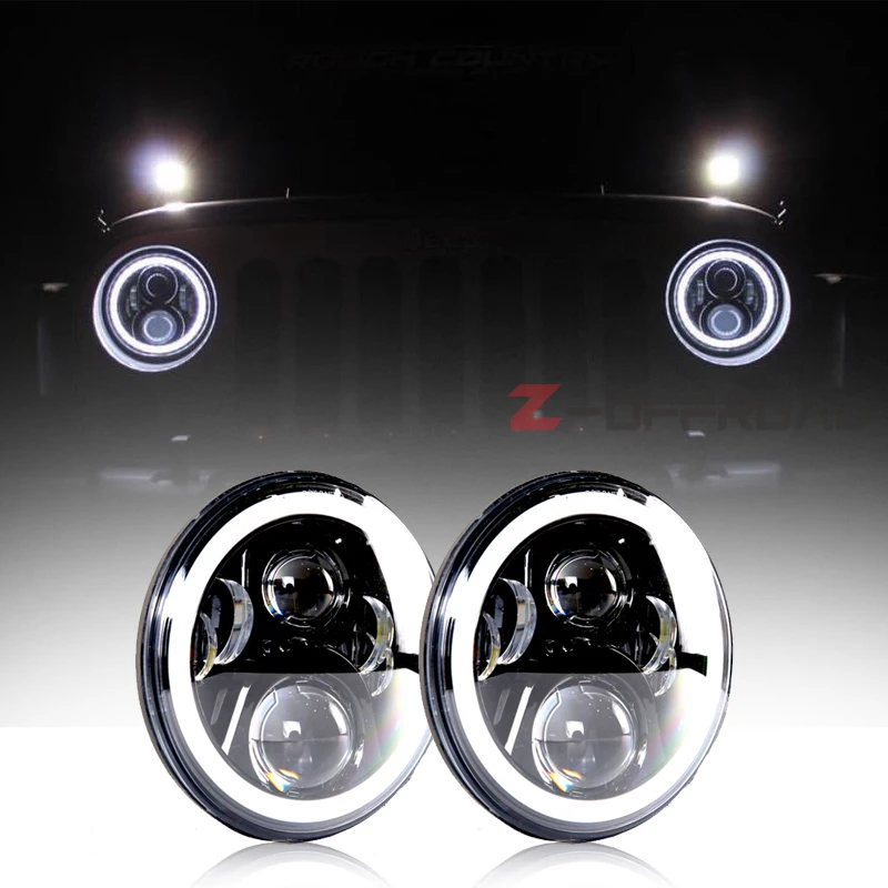 Для Range Rover County классический Land Sport 4 дверный головной светильник 7 &quotсветодиодный