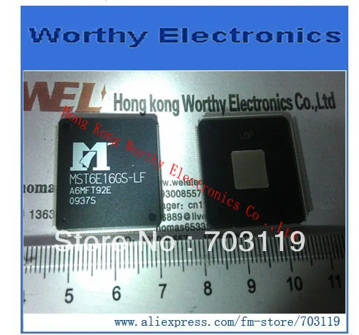 

10 шт./лот MST6E16GS-LF MST6E16GS LF MST6E16 LQFP-216