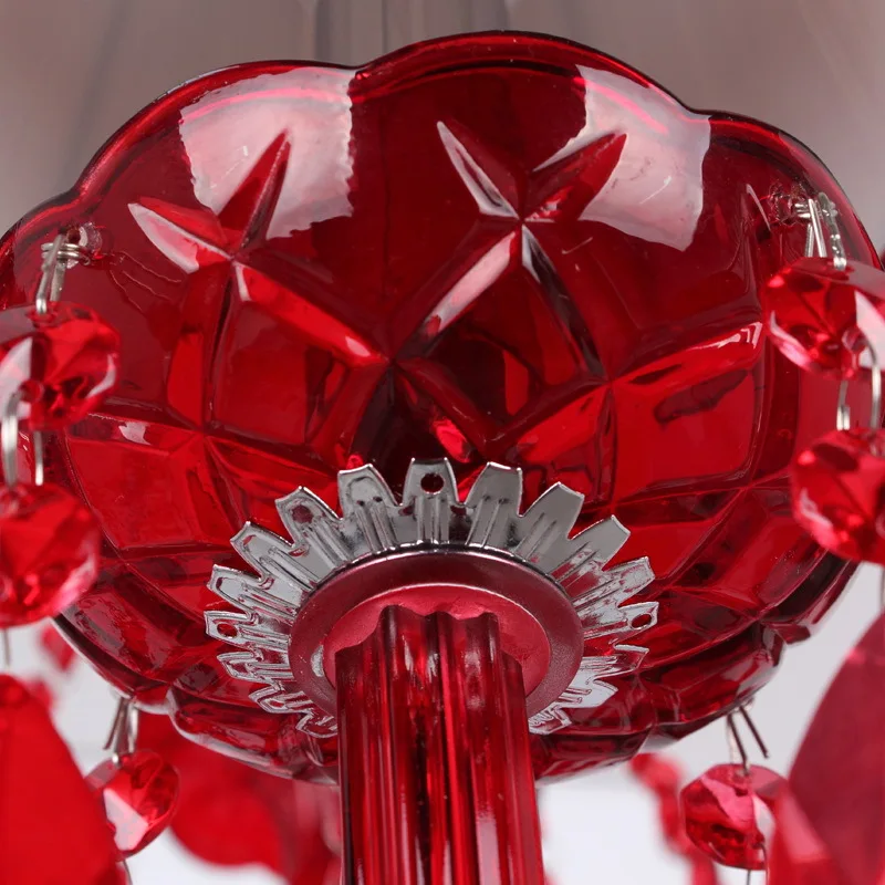 MD9133 8European crystal chandelier red wedding upscale restaurant bedroom chandelier|crystal chandelier|bedroom chandelierchandelie |