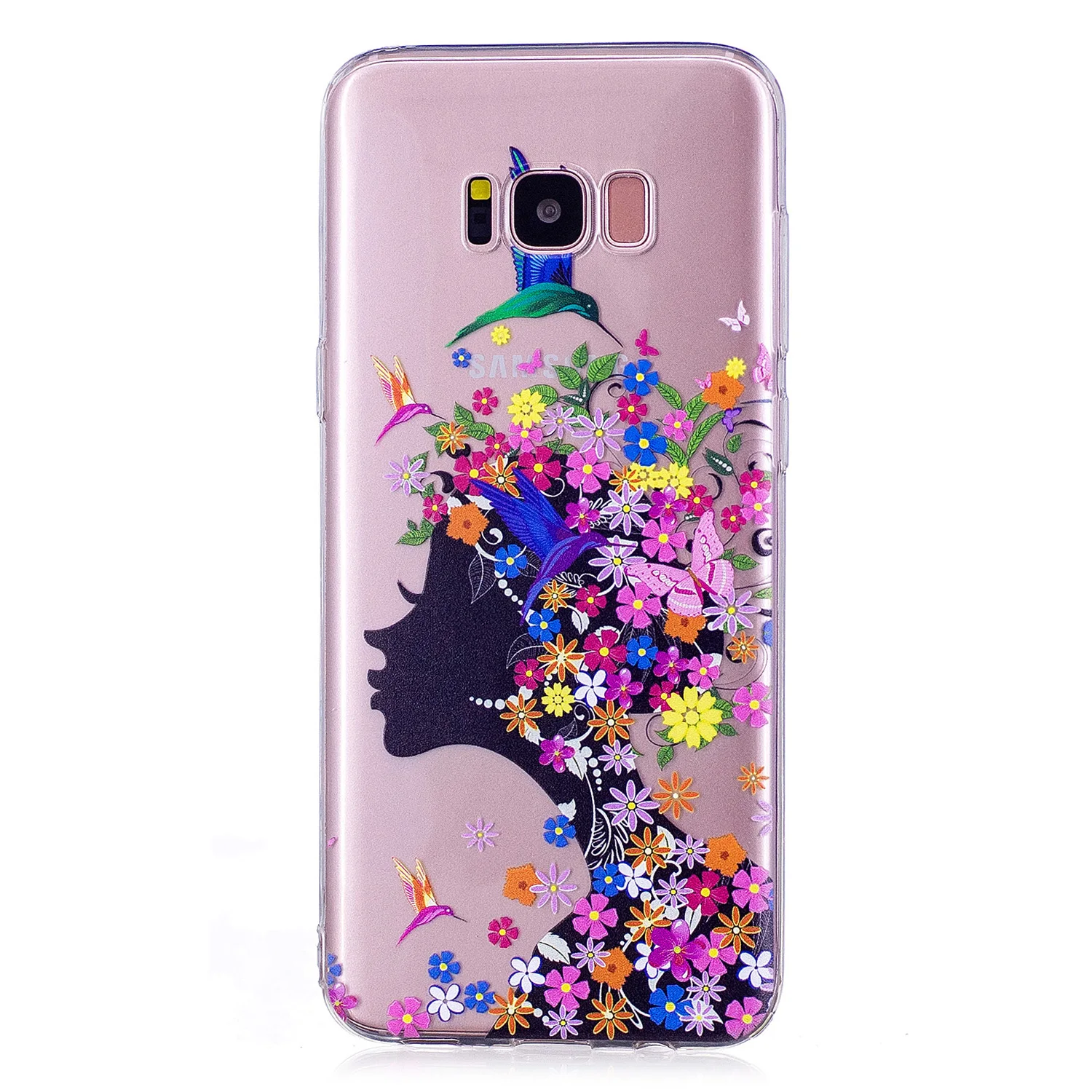 Мягкий ТПУ чехол для Samsung Galaxy S8 S 8 Plus G955F прозрачный силиконовый телефона S8Plus G955FD