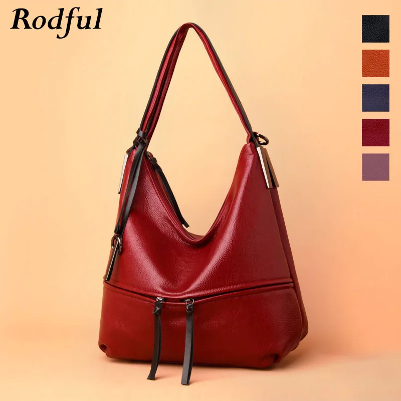 Сумка мессенджер Rodful женская из мягкой кожи|Сумки с ручками| |