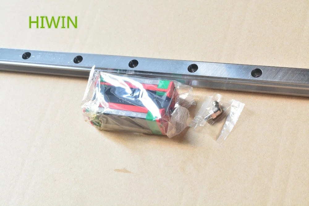 HIWIN HG линейная направляющая HGR15 длина 15 мм 1200 движения с HGH15CA или HGW15CC кареточный