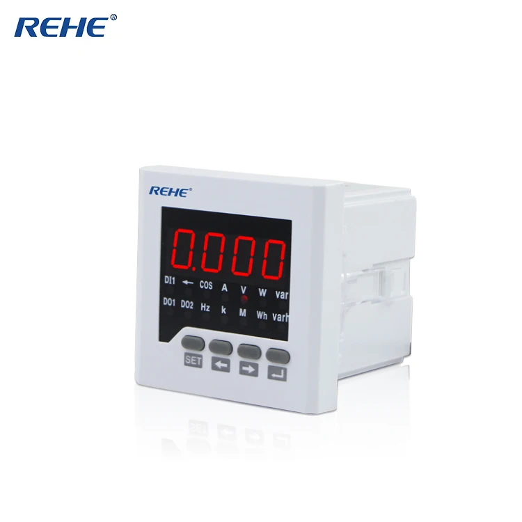 REHE RH-D71 80*80 мм интеллектуальный Аналоговый амперметр переменного тока