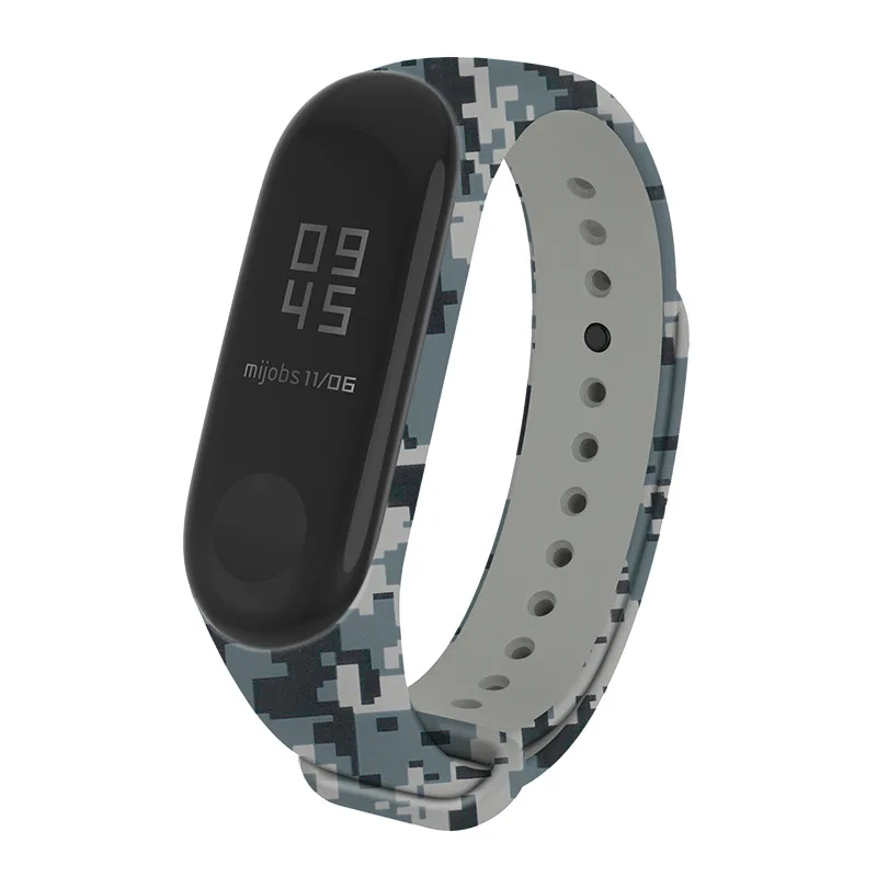Сменный силиконовый ремешок для Miband 4 умных часов Xiaomi Mi 3 4|Смарт-аксессуары| |