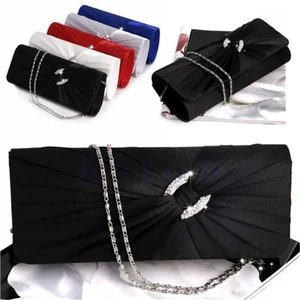 THINKTHENDO модные новые женские украшения Стразы Свадебный клатч на плечо вечерняя сумочка-кошелек на цепочке