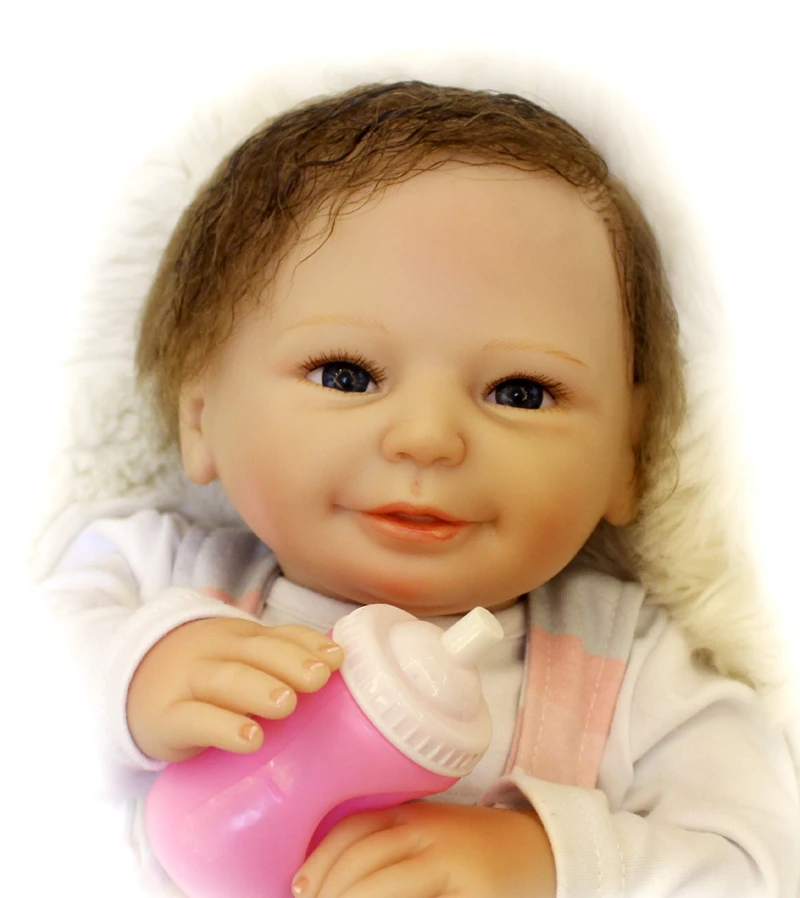 50 см силиконовая кукла Reborn Детская Playmate подарок для девочек 20 дюймов Bebe Alive мягкие