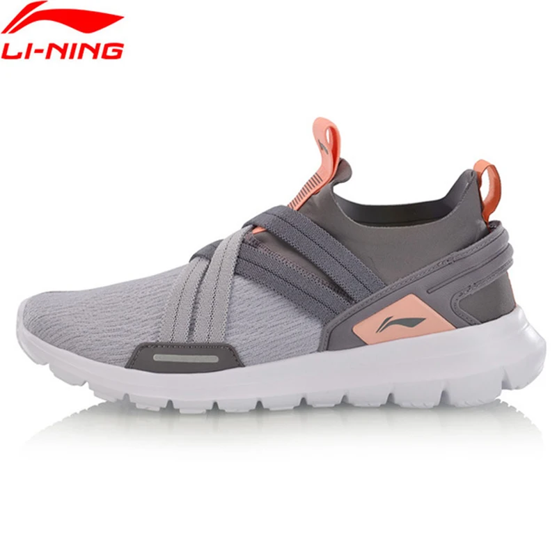 Li Ning женская спортивная обувь FLEXRUNNING V2 Smart Moving для бега с дышащей подкладкой ARKP002