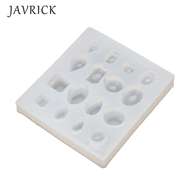 Кабошон драгоценный камень силиконовые формы овальные квадратные круглые смолы