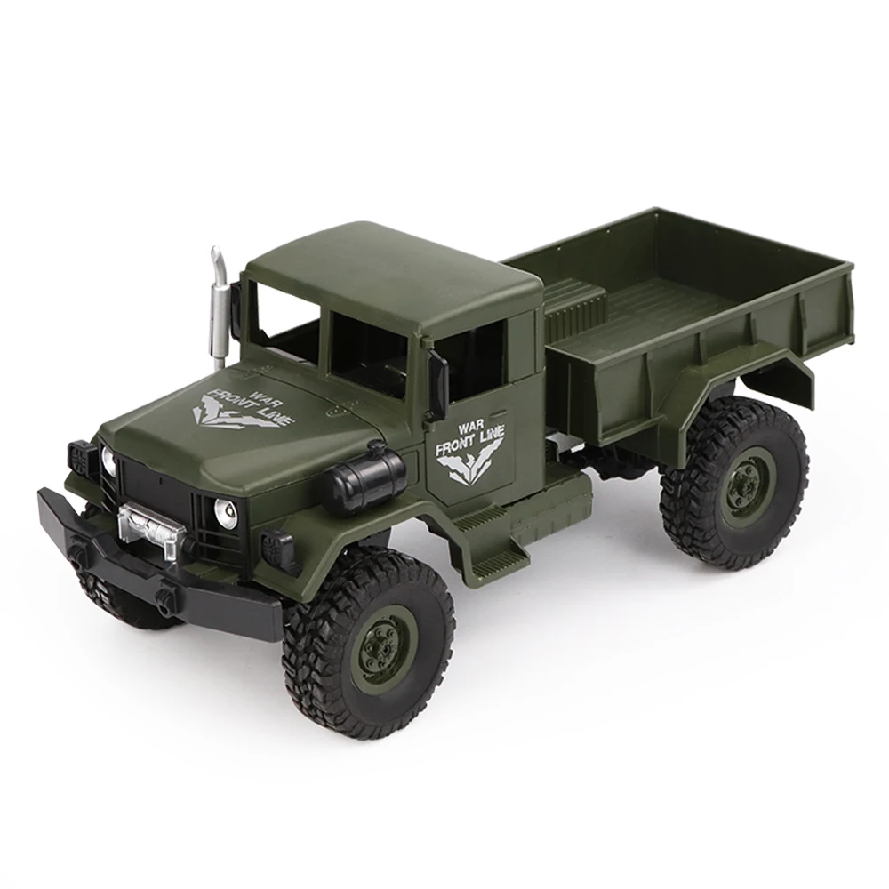 Радиоуправляемый автомобиль игрушки Q62 1:16 2 4G радиомашина 4WD внедорожный военный