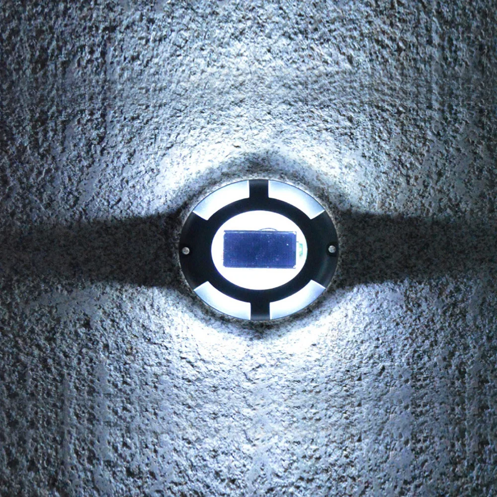 저렴한 10 개/몫 LED 태양 도로 스터드 조명 알루미늄 IP65 야외 도로 진입로 독 경로 지상 빛 램프