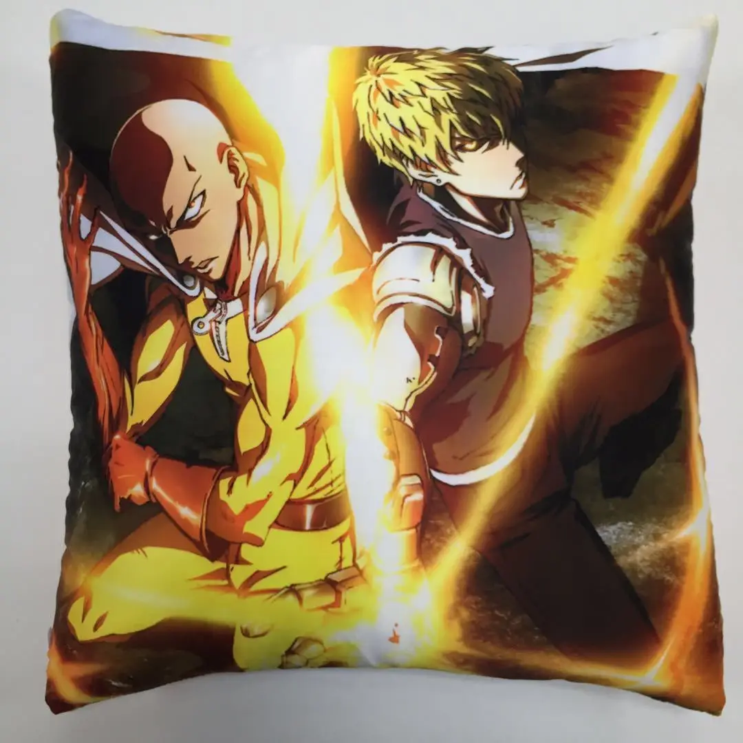 Новый One Punch Man аниме Двусторонняя Подушка Чехол s обнимая для подушки косплей