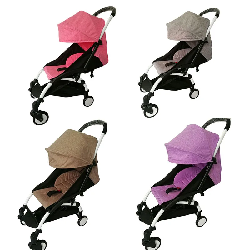 Baby Stroller Sun Shade Awning Anti UV Strollers Canopy Cover Car Sunshade Linen Hood Seat Pad Accessories|stroller accessories|stroller sun