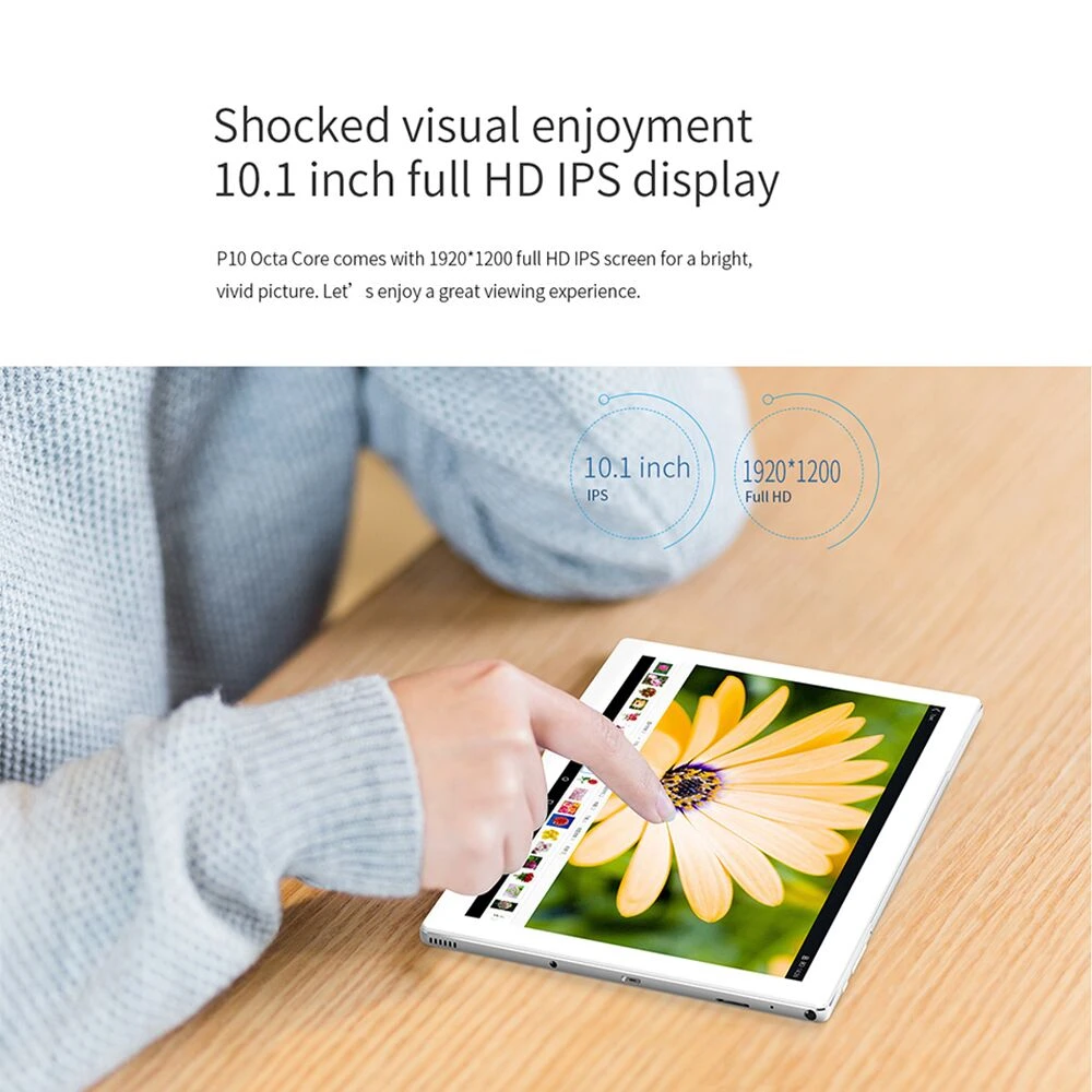Teclast P10 Восьмиядерный Планшеты 10.1 дюймов Android 7.1 Rockchip RK3368 Оперативная память 2 ГБ