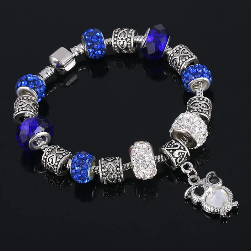 Женский браслет с жемчугом и кристаллами в европейском стиле|pan bracelet|perle braceletbracelet