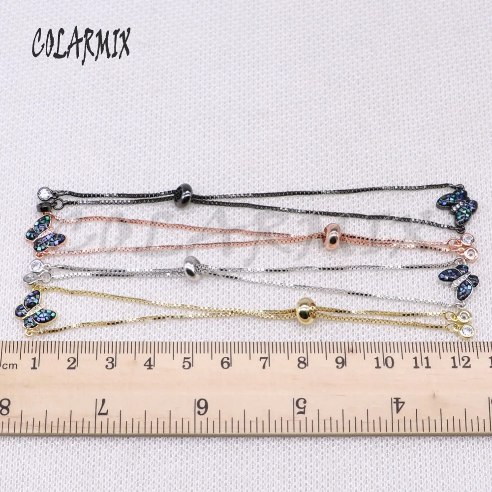 Оптовая продажа ювелирный браслет крошечная бабочка очаровательный высокое