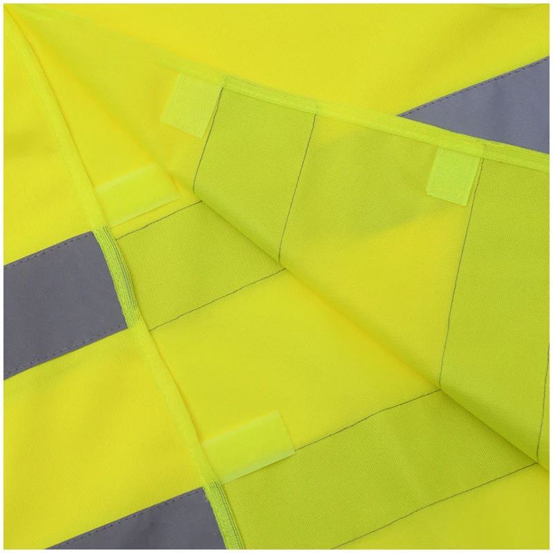 Reflective Safety Vest Bright Neon Color with 2 Inch Strips Orange Trim Zipper Front DB037 | Автомобили и мотоциклы