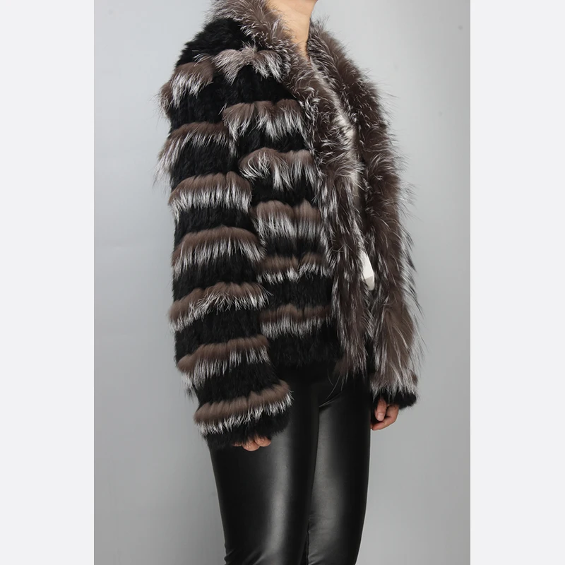 Бесплатная доставка Мужские туфли из натуральной меха лисы Жилет женский