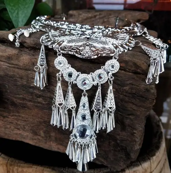 Модное ожерелье в национальном стиле с изображением павлина|necklace fashion|necklace