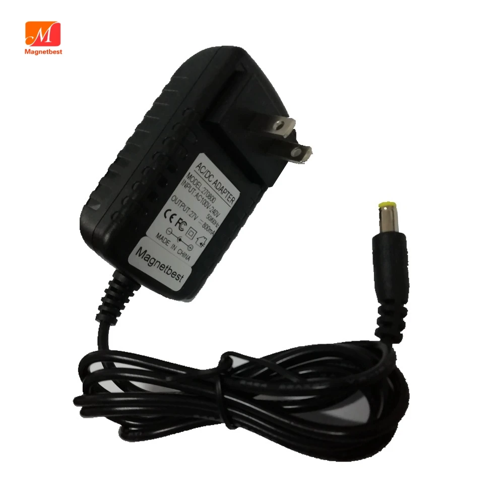 27В 0.8A AC Мощность адаптер для # &quotPUPPYOO робот пылесос Зарядное устройство D 531 532 535 537