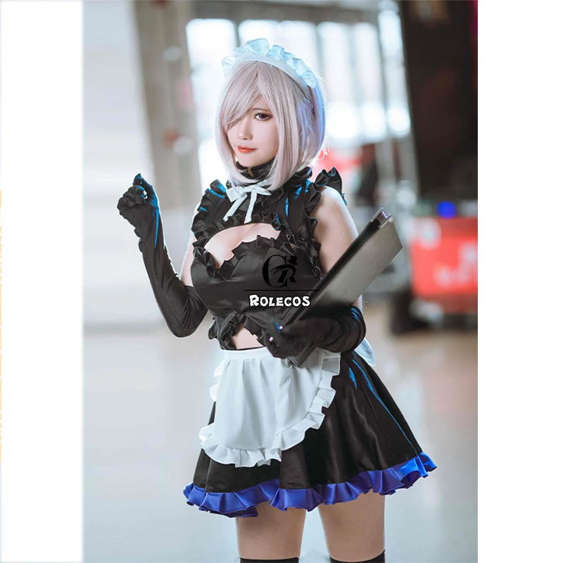 Косплей костюм ROLECOS с принтом &quotFate&quot Мэтью кириэлит FGO платье горничной Fate Stay Night