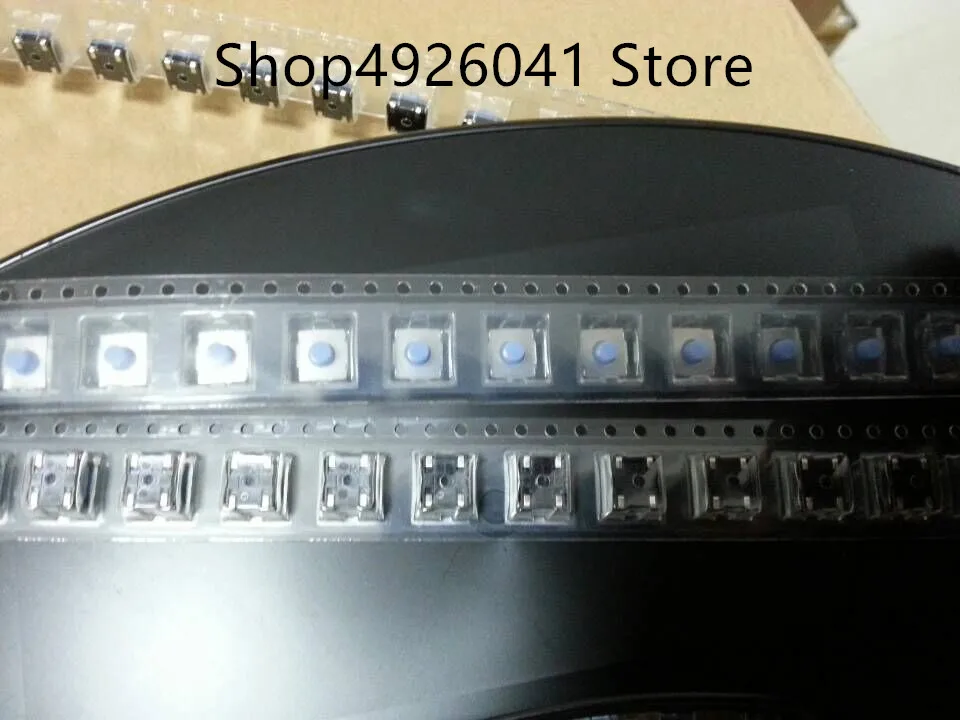 

10 шт. переключатель Tact SKRAAQE010 SMD 4 фута 6*6*5 мягкая силиконовая кнопка