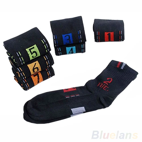 Носки мужские модные повседневные хлопковые 7 пар/Лот 02HW 4N8I 7FQA|dress socks men|dress socksfashion