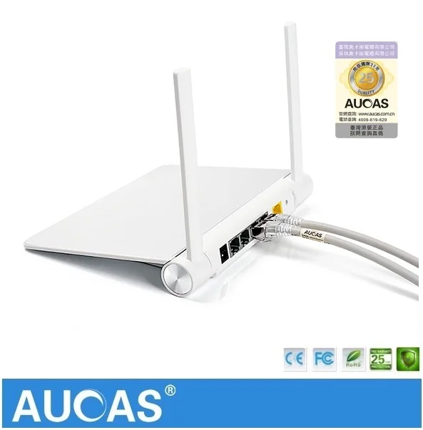 AUCAS 1 м 2 3 5 CAT5E кабель экранированный FTP соединительный RJ45 Ethernet сетевой кабель|patch