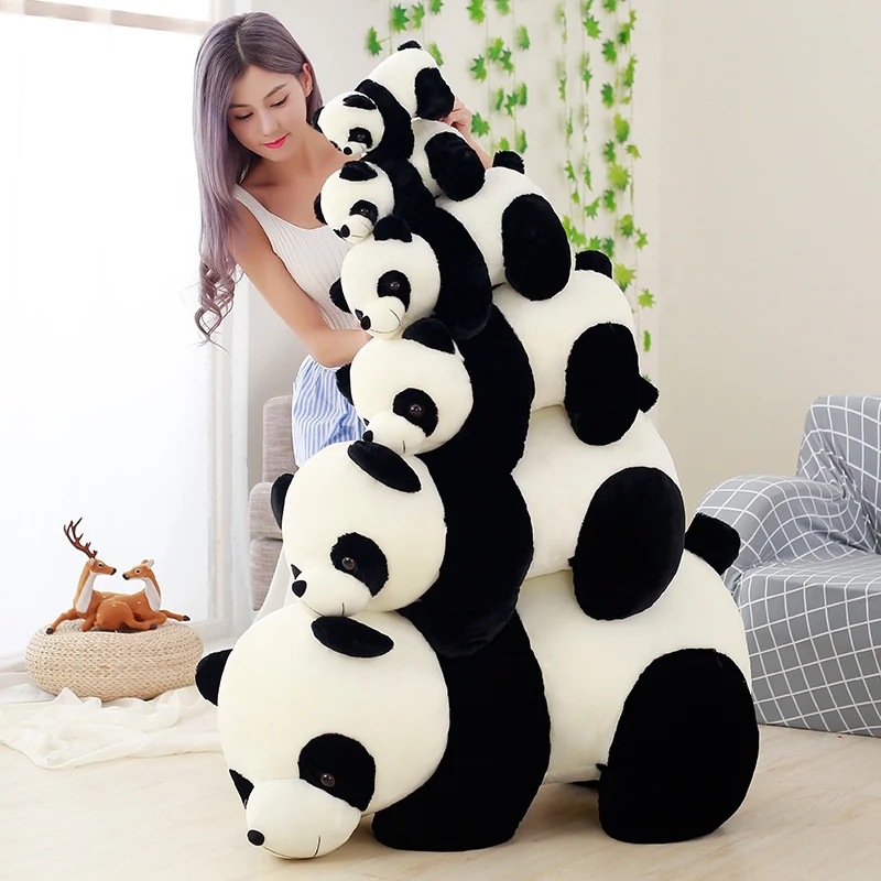 Мягкие плюшевые игрушки Panda 1 шт. 20/30/40/50/70 см имитация китайского национального