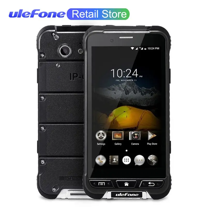 Ulefone армированный водонепроницаемый прочный смартфон MTK6753 Восьмиядерный Android 6,0 мобильный телефон 4,7 дюймов 3G ram 32G rom IP68 OTG