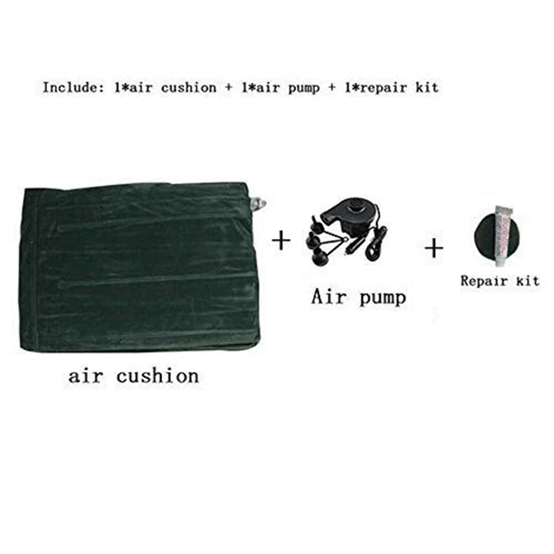 Надувной матрас для внедорожников с воздушным насосом коврик путешествий