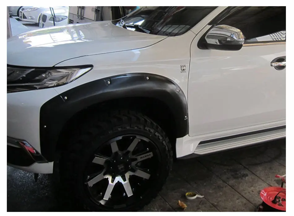 Текстурированный Черный Крыло для MITSUBISHI Montero PAJERO SPORT Shogun крыло автомобиля аксессуары для паджеро YCSUNZ