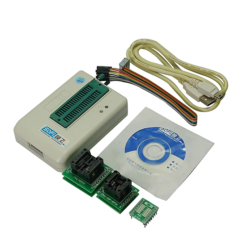 

Высокоскоростной SP8-A Универсальный USB BIOS программатор 8/16pin FLASH/EEPROM/SPI/24/25/93