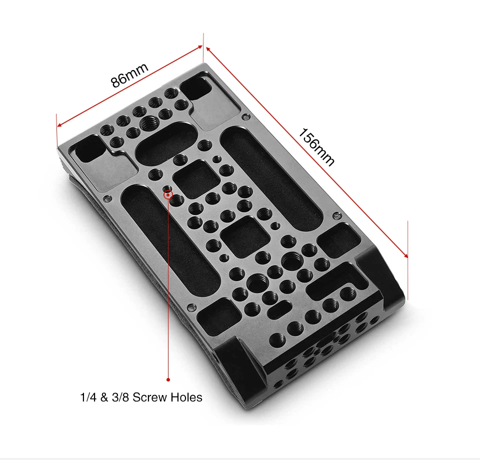 SmallRig DSLR Универсальный наплечный коврик с удобной памятью пены 1/4 3/8 резьбовое отверстие DIY Наплечная установка 2057