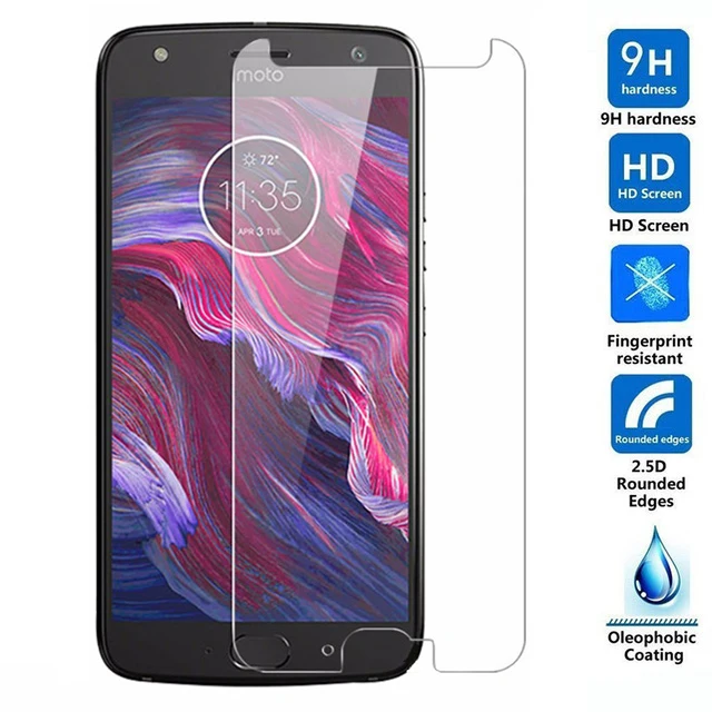 2.5D Закаленное стекло для Motorola Moto X4 Высококачественная защитная пленка