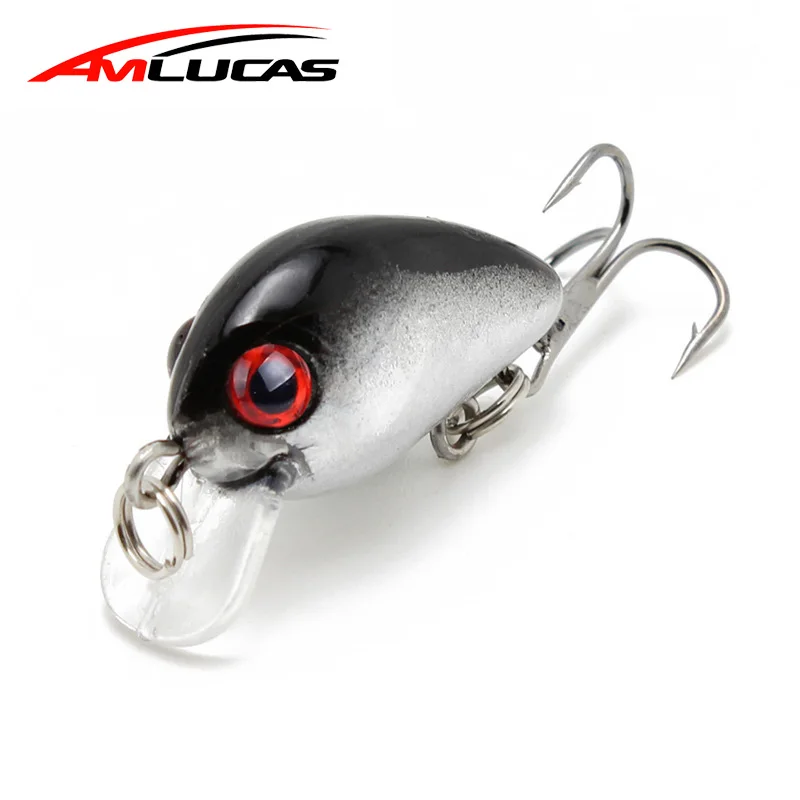 Amlucas 30 мм 1 6 г Гольян рыбаловная блесна Япония мини Crankbait воблеры для ловли карпа