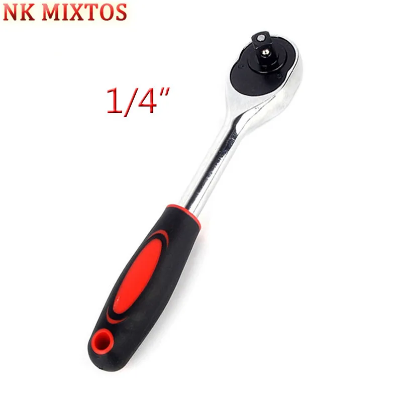 NK MIXTOS 1 шт. 1/4 &quotРеверсивный гаечный ключ для гнезда 72 зубца быстрый выпуск