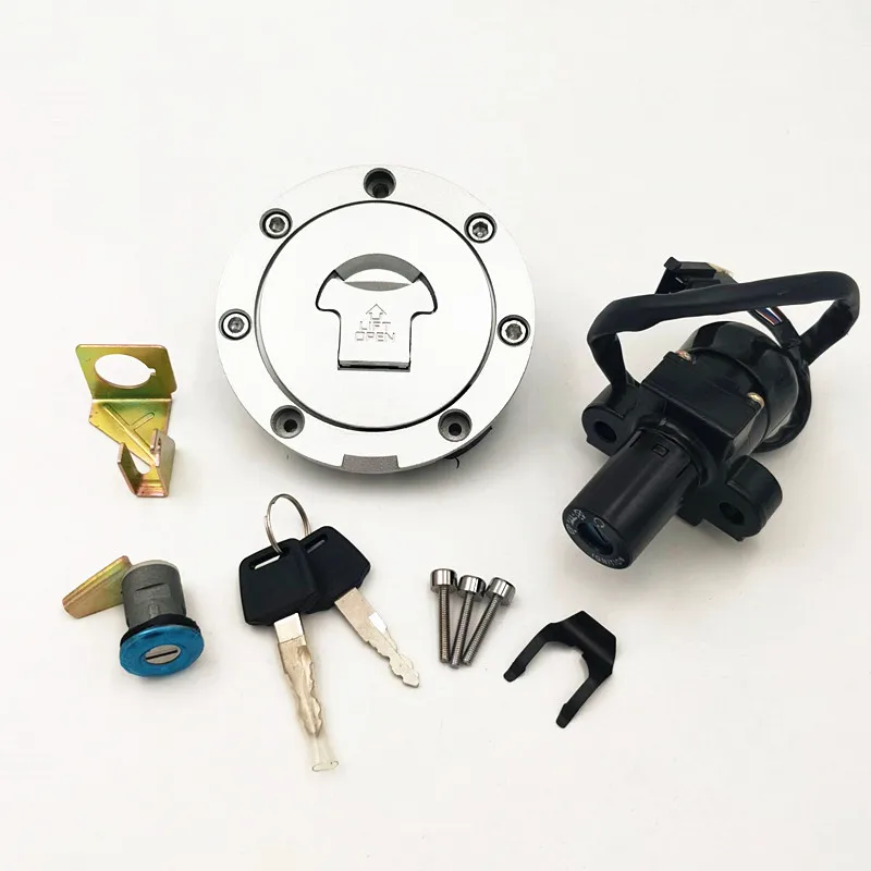 

For Honda CBR250 Mc19/22 NSR250 P3/P4 CBR400 MC23/29 Ignition Switch Lock Key Gas Cap Cover Kit motorcycle lock sets